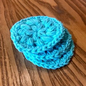 Robins Egg Cotton Scrubbies (Set of 4)